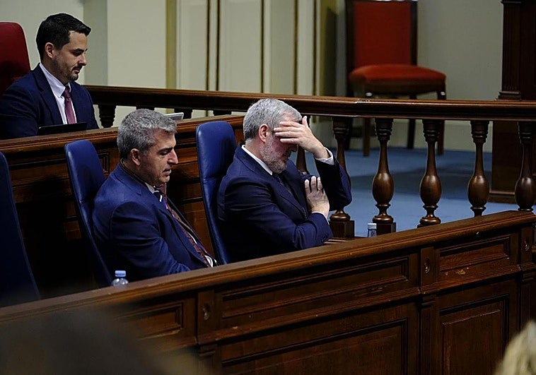 La fuerza se quedó en los calcetines del presidente