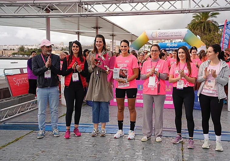 Antía Castro lidera la Marea Rosa de más de 3.500 atletas