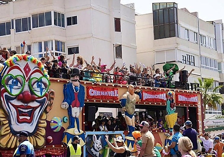 Maspalomas reprograma los actos del carnaval por la borrasca Therese