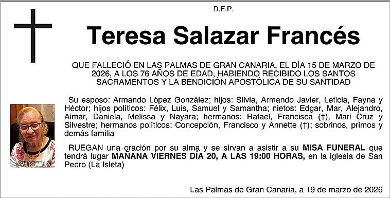 Teresa Salazar Francés