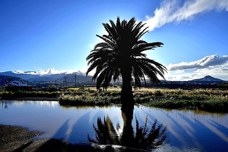 La borrasca Therese deja una mañana caótica y una tarde en calma en Gran Canaria