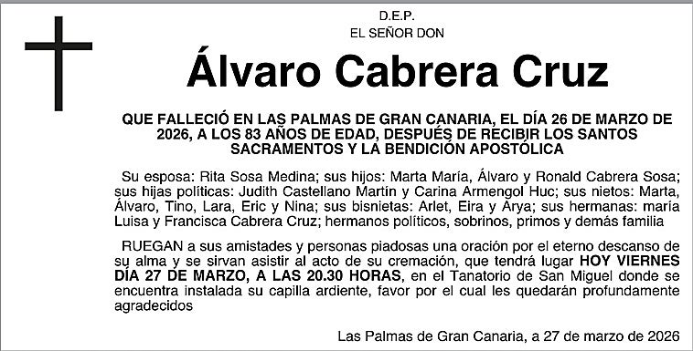 Álvaro Cabrera Cruz