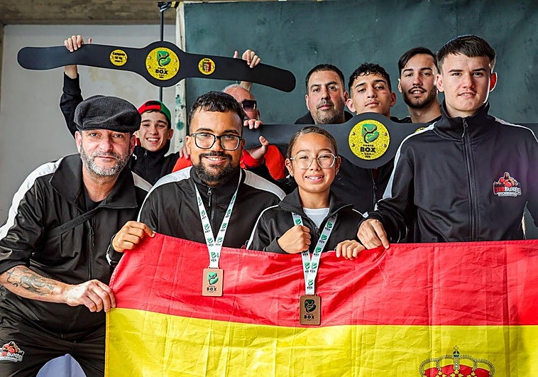 El Club de Boxeo Vecindario brilla en la Porto Box Cup