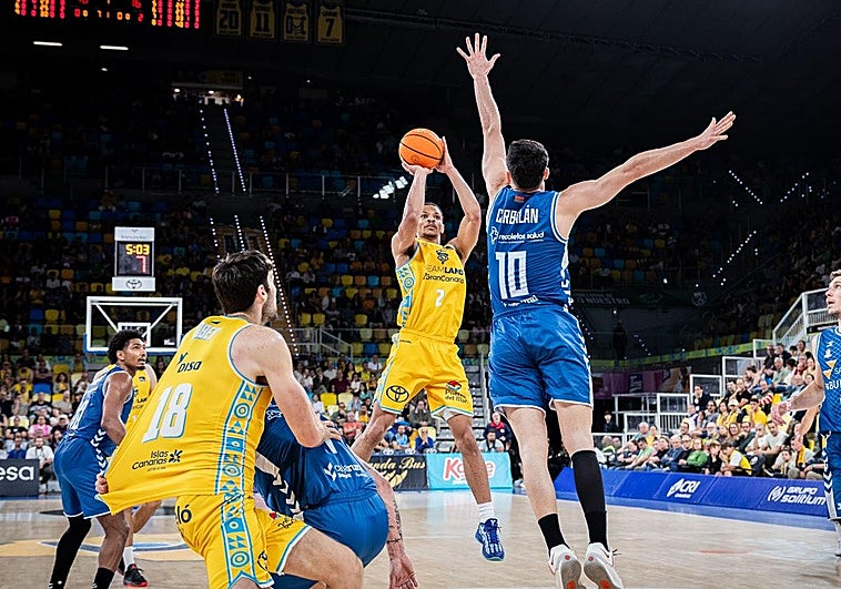 Continúa el ‘Via Crucis’ para el Granca tras capitular ante el Burgos (95-109)