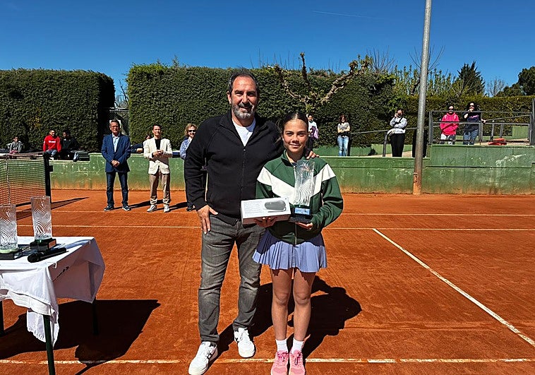 Éxito para el tenis canario con el triunfo de Marina Ruiz en el Trofeo Albert Costa