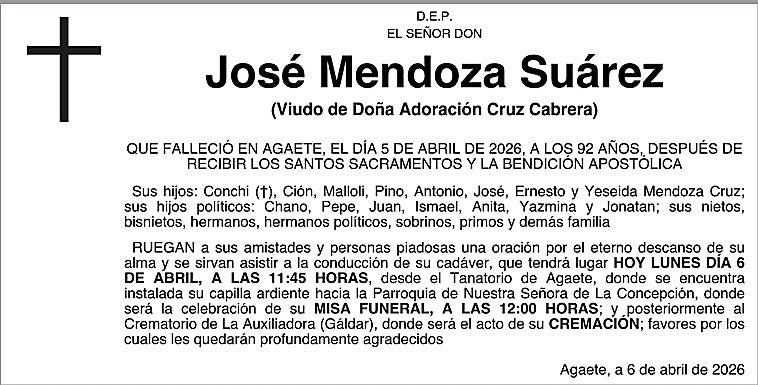 José Mendoza Suárez