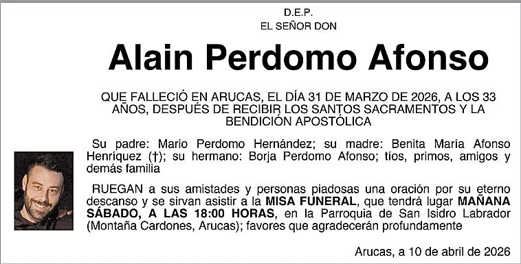 Alain Perdomo Afonso