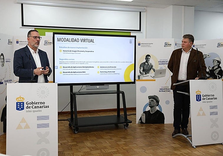 52.000 plazas en la FP canaria el próximo curso: 184 nuevos ciclos, 8 dobles titulaciones y una web con la oferta