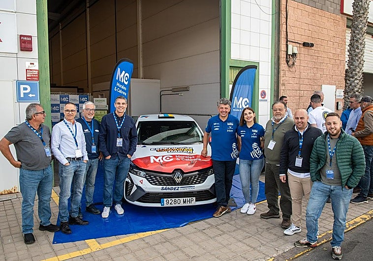 Pedro Peñate y Fátima Toledo, al WRC en un proyecto histórico para Canarias