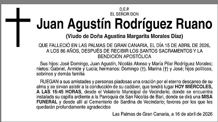 Juan Agustín Rodríguez Ruano