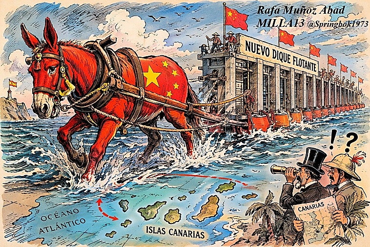 Mercenarios, el dique flotante chino, y Granadilla