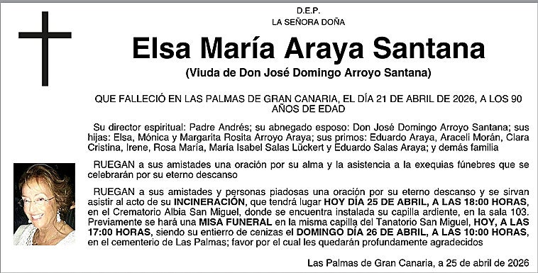 Elsa María Araya Santana