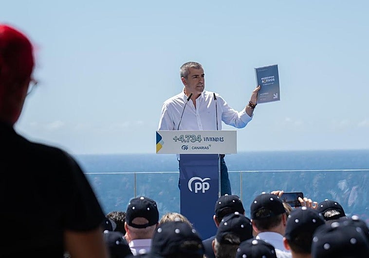 El PP propone movilizar suelo municipal para construir casi 5.000 viviendas en Canarias en dos años