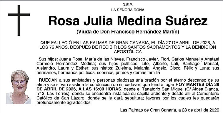 Rosa Julia Medina Suárez