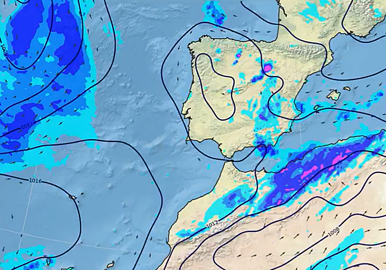 La Aemet confirma las lluvias durante el fin de semana en Canarias y señala estas zonas