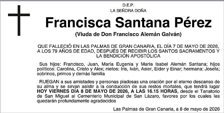 Francisca Santana Pérez
