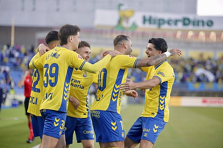 Andorra – UD Las Palmas: partido, goles y resultado, en directo
