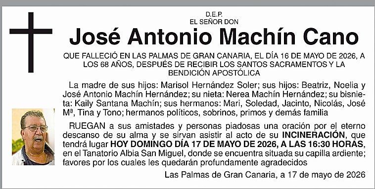 José Antonio Machín Cano