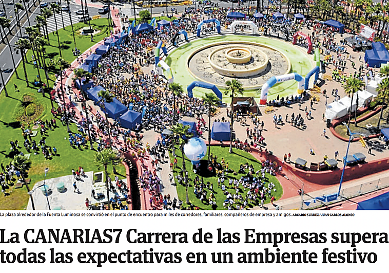 Descargue aquí el suplemento de la CANARIAS7 Carrera de las Empresas 2026