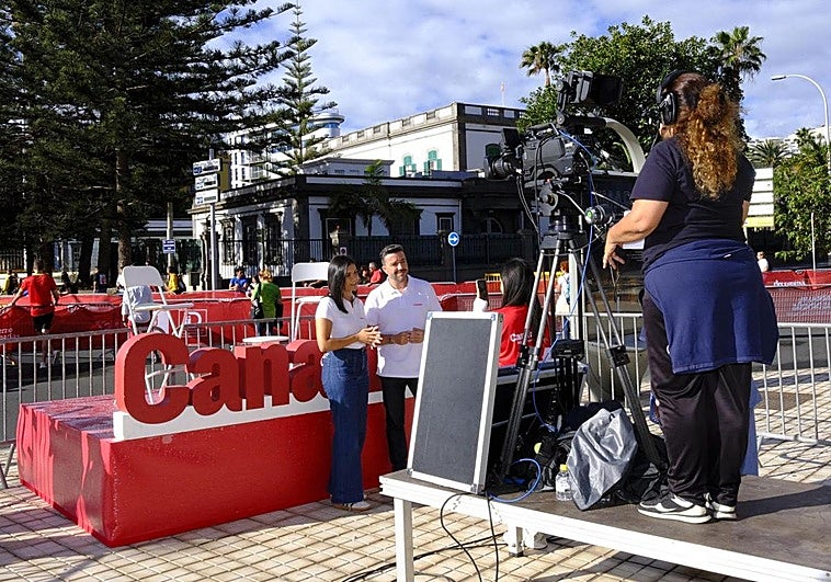 Éxito de audiencia de la CANARIAS7 Carrera de las Empresas en Televisión Canaria