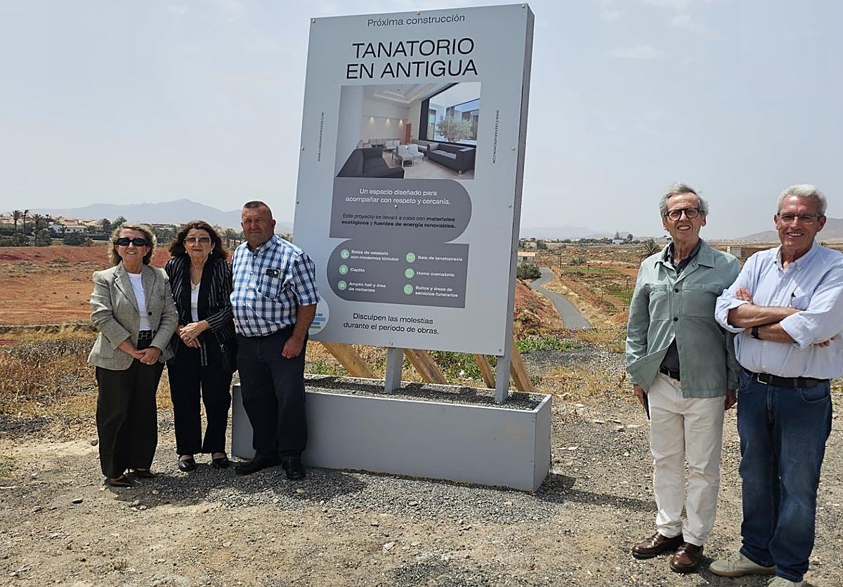 This year, construction begins on the funeral home in Antigua.