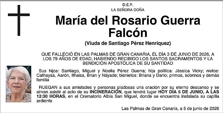 María del Rosario Guerra Falcón