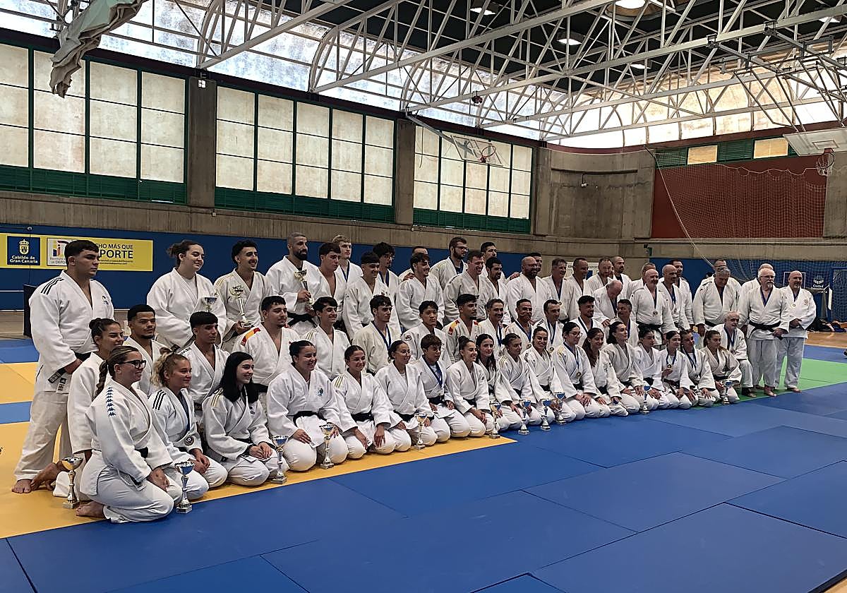 El Campeonato de Canarias Absoluto de Judo 2026 destaca por una participación extraordinaria