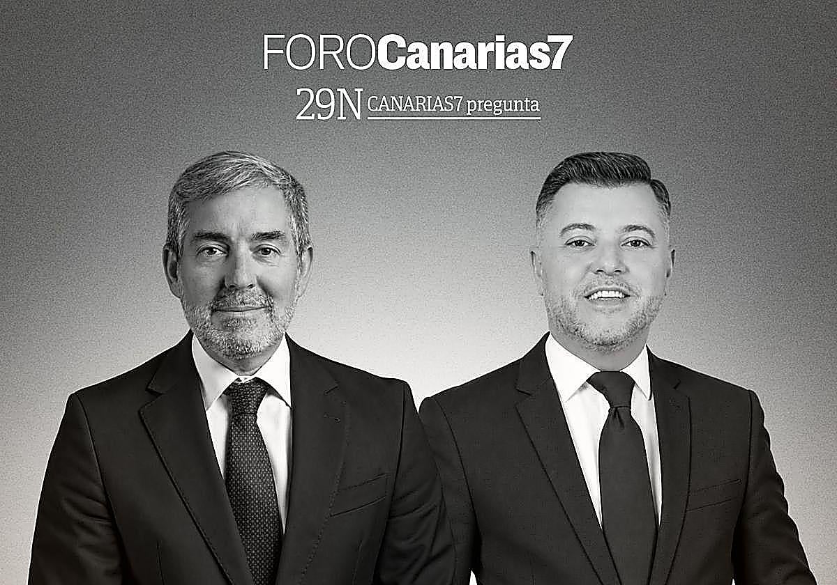 El foro en CANARIAS7 con Clavijo y Teo Sosa se celebrará el martes 3 de noviembre, a las 8.45 horas
