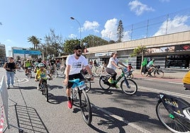Fiesta de la Bicicleta en Las Palmas de Gran Canaria.