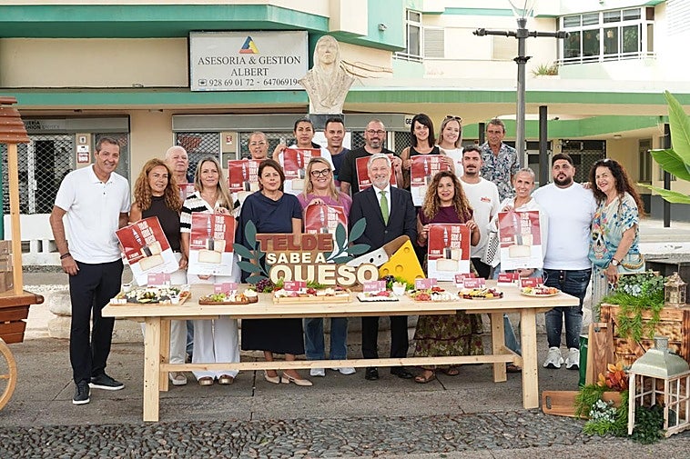 El Cabildo impulsa ‘Telde sabe a queso’ para dinamizar la Zona Comercial Abierta a través del producto local