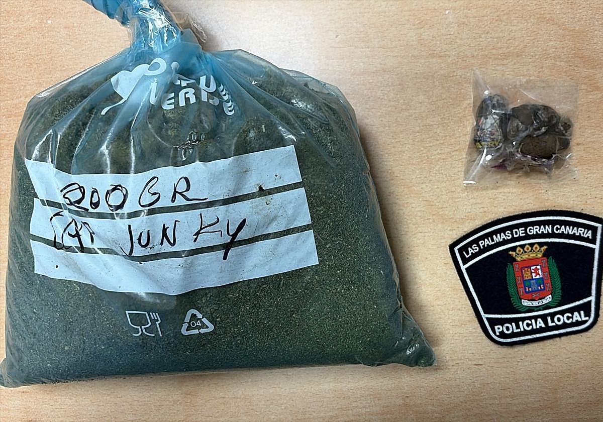 Se saltan un semáforo y acaban detenidos por tráfico de drogas