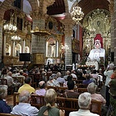 La Virgen del Pino vuelve a su camarín