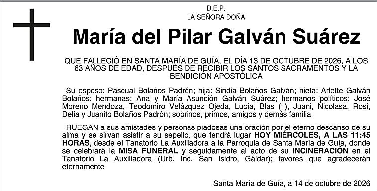 María del Pilar Galván Suárez