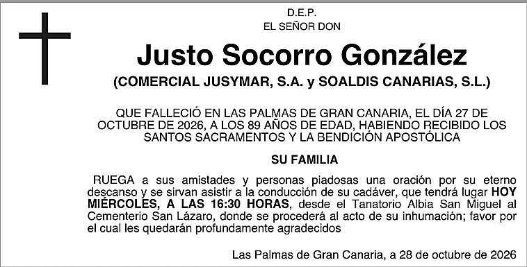 Justo Socorro González