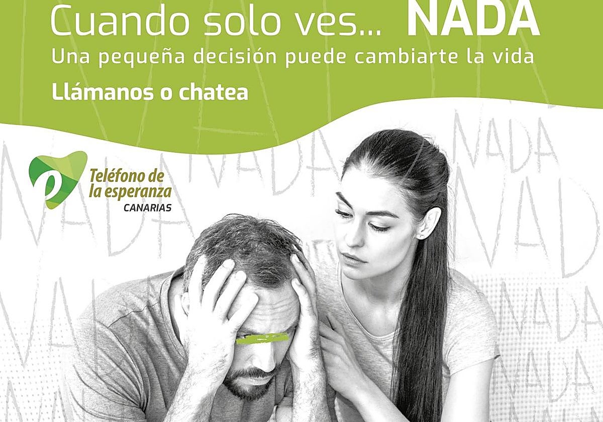 El Teléfono de la Esperanza de Canarias atiende 4.212 llamadas este año y 294 están relacionadas con conducta suicida – Canarias7