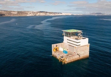 Plataforma offshore de Plocan.