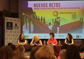 De izquierda a derecha, Asunción Bartolomé, Alicia Bolaños, Ana Padrón y Betsaida González.