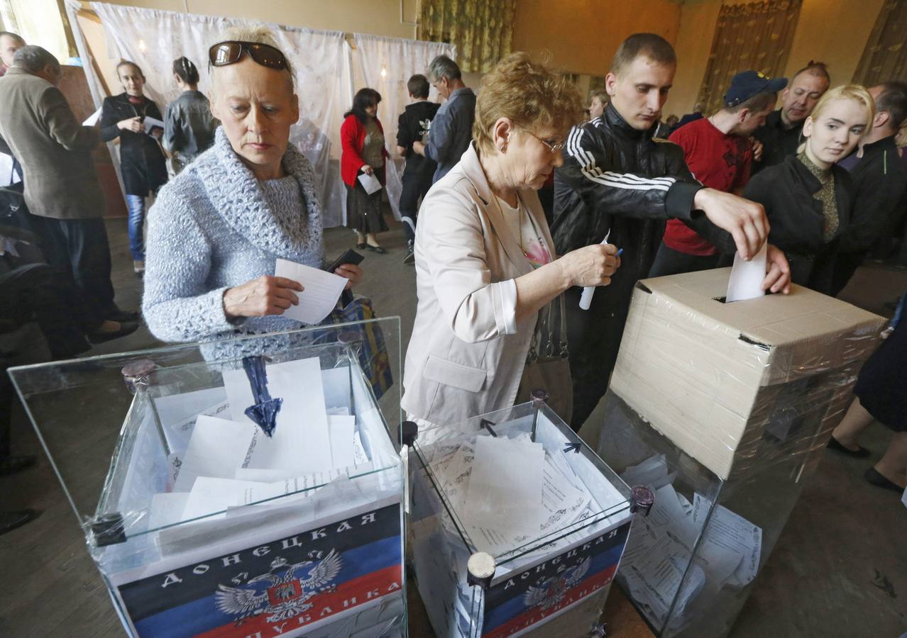 Referéndums independentistas en el este de Ucrania