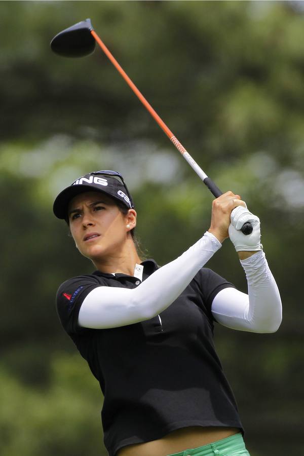 Azahara Muñoz en el Campeonato Kingsmill en Virginia