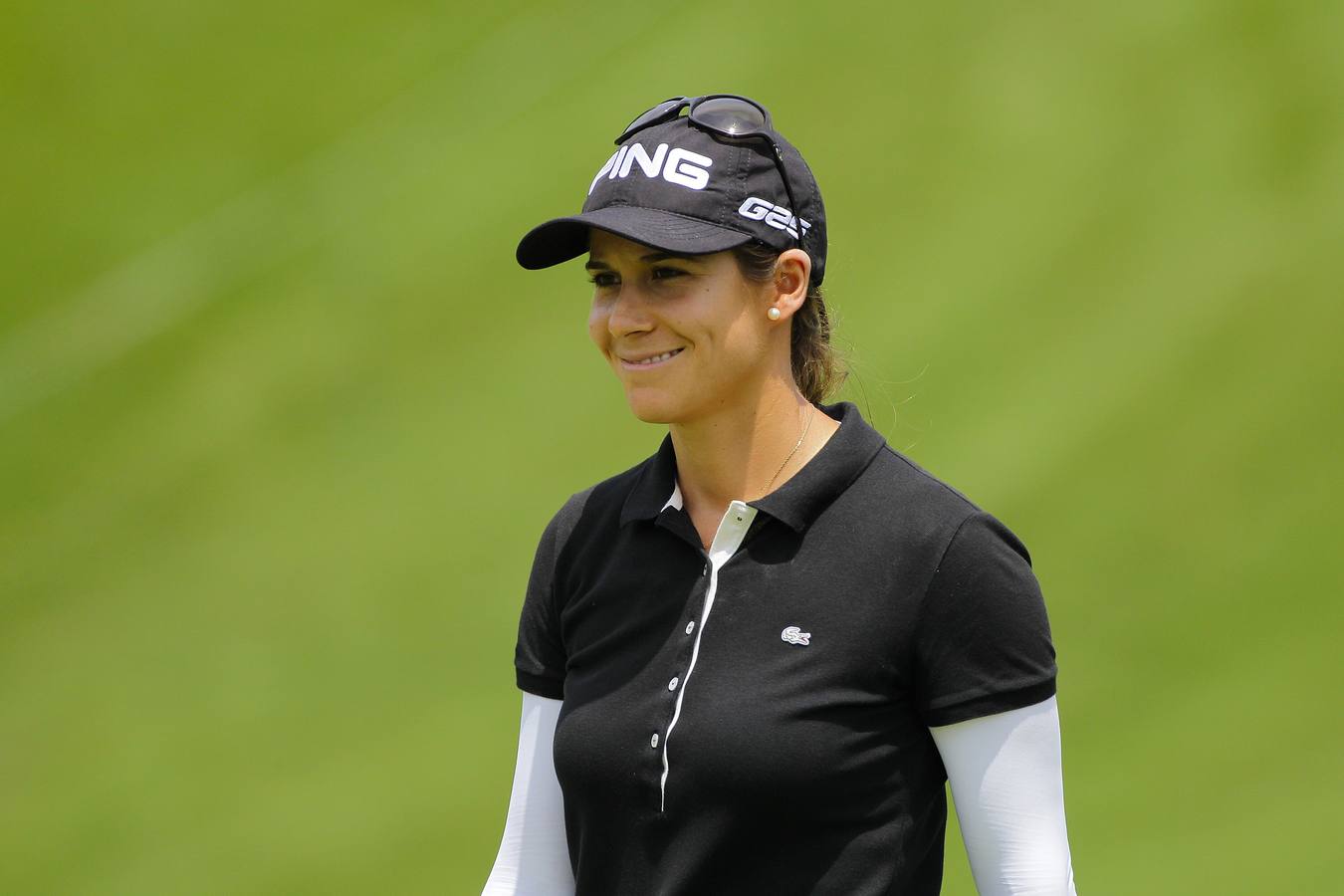 Azahara Muñoz en el Campeonato Kingsmill en Virginia