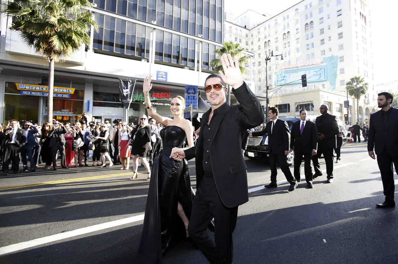 Brad Pitt y Angelina Jolie, en el estreno de &#039;Maléfica&#039;