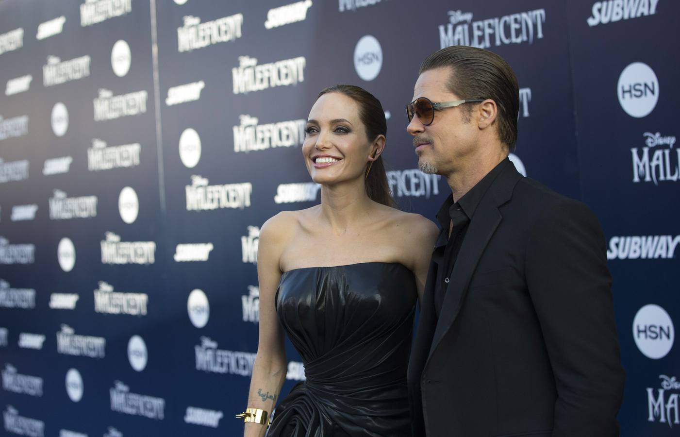 Brad Pitt y Angelina Jolie, en el estreno de &#039;Maléfica&#039;