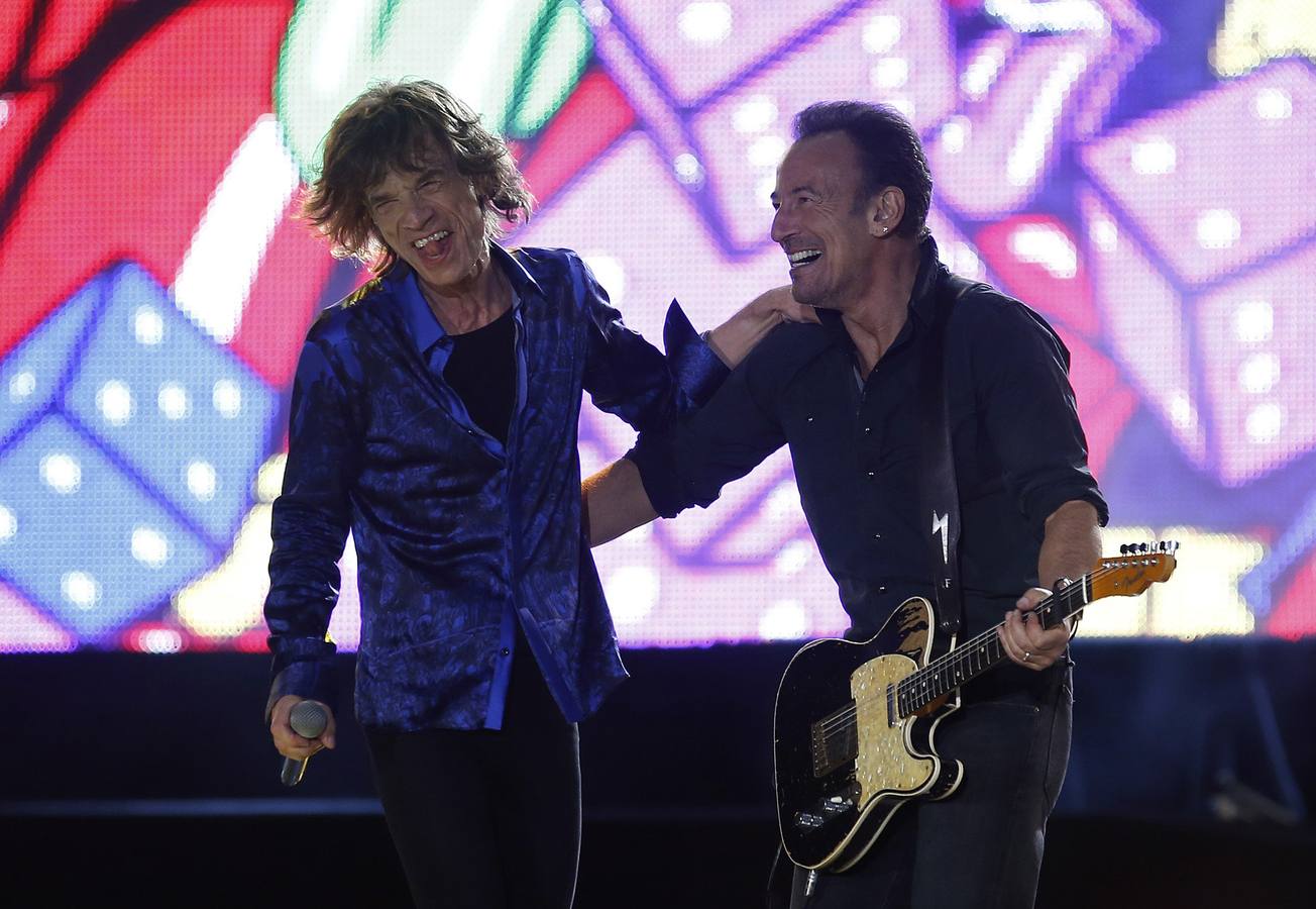 Bruce Springsteen se sube al escenario con los Rolling Stones