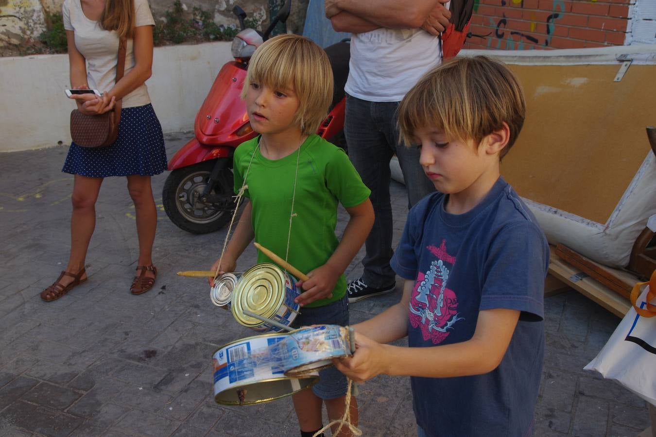 Los niños de Las Lagunillas cambian las calles a travé del arte