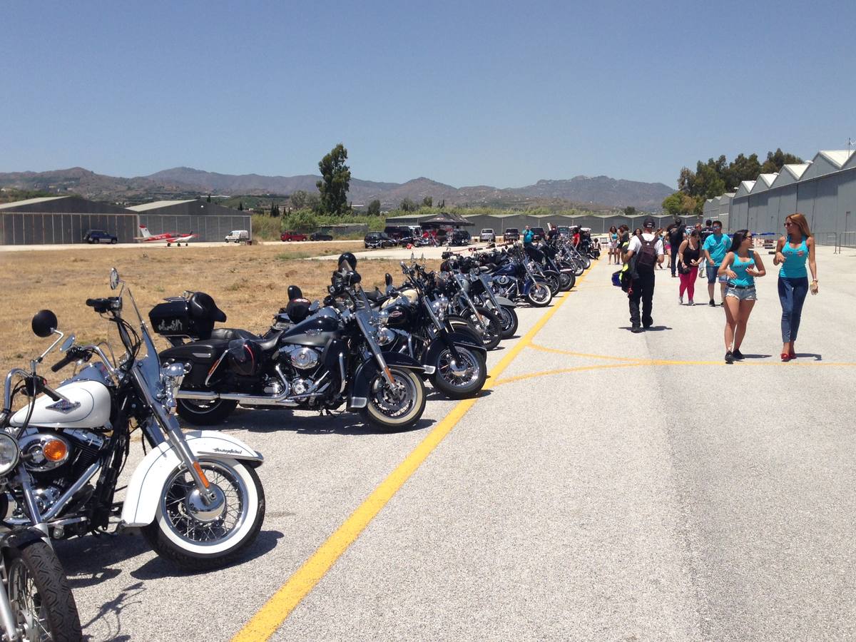 Las Harleys rugen por una buena causa