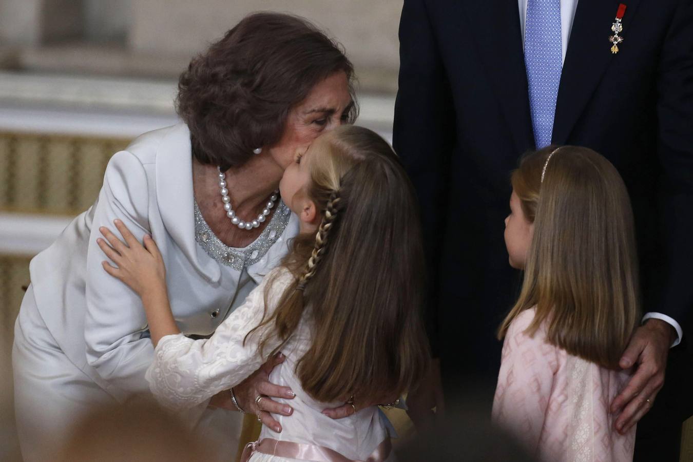 Los gestos de la ceremonia