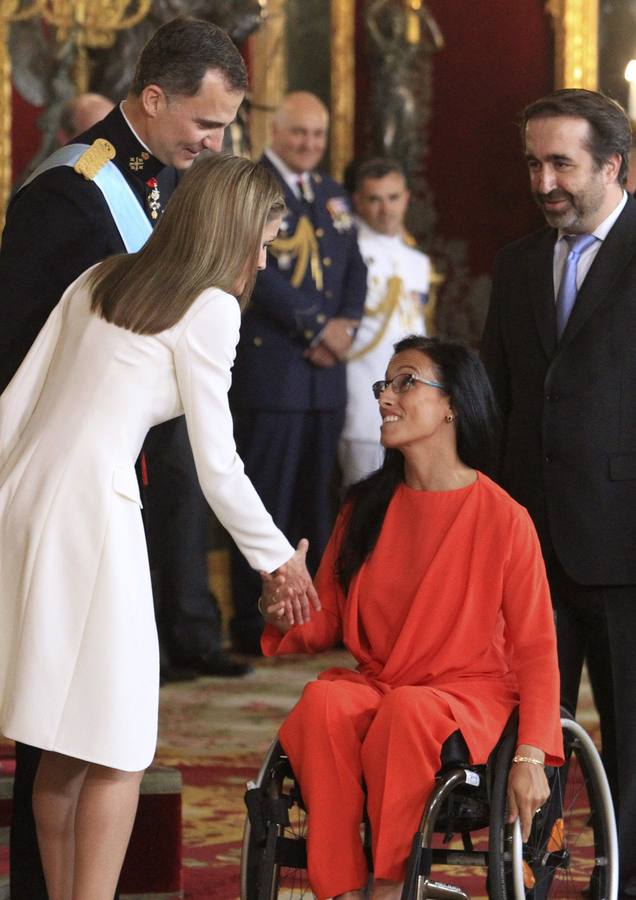 Recepción en el Palacio Real