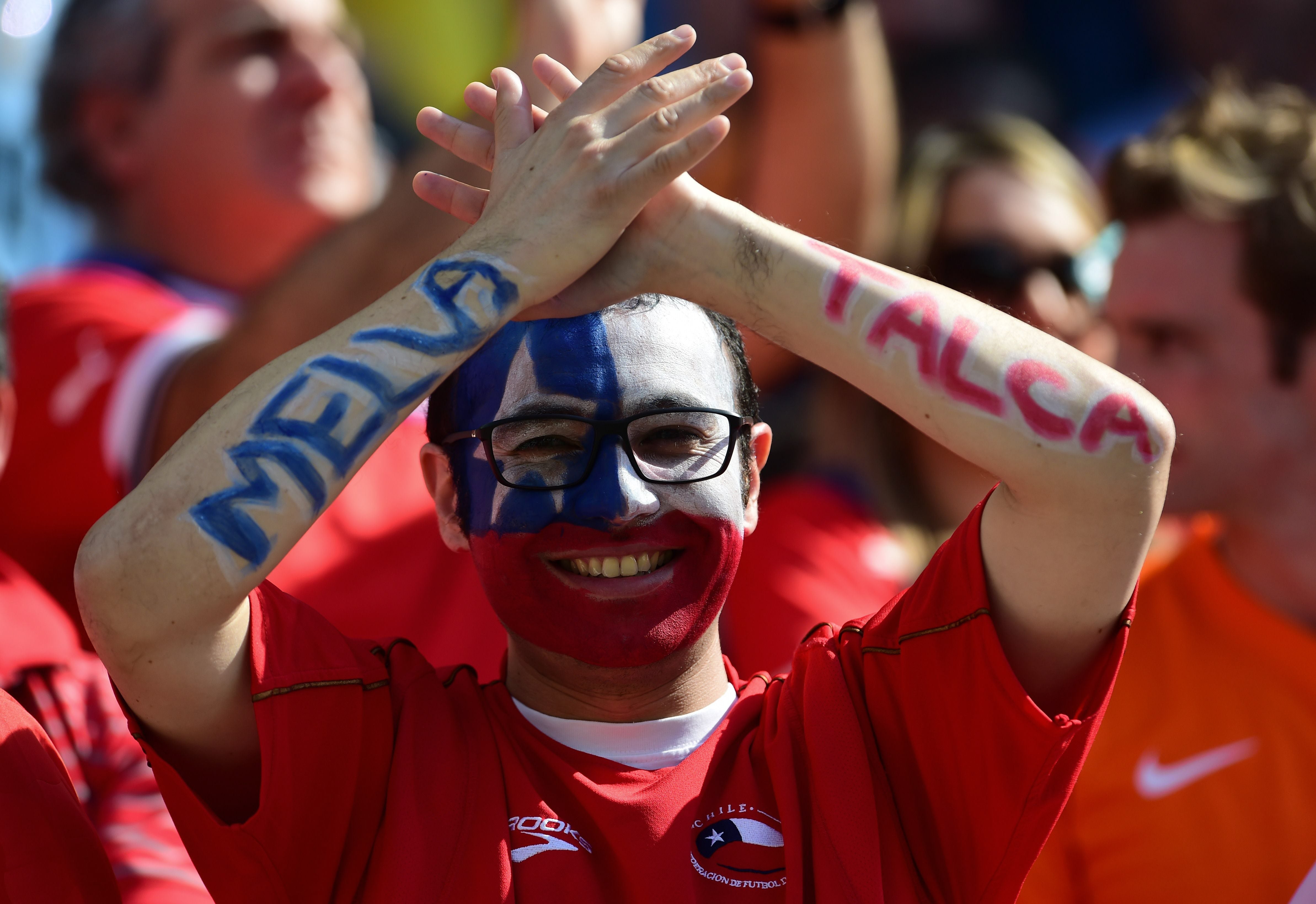 Holanda-Chile, primera fase