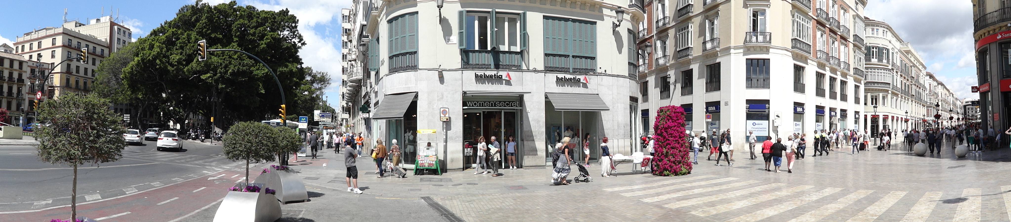 Málaga, a través de fotos panorámicas