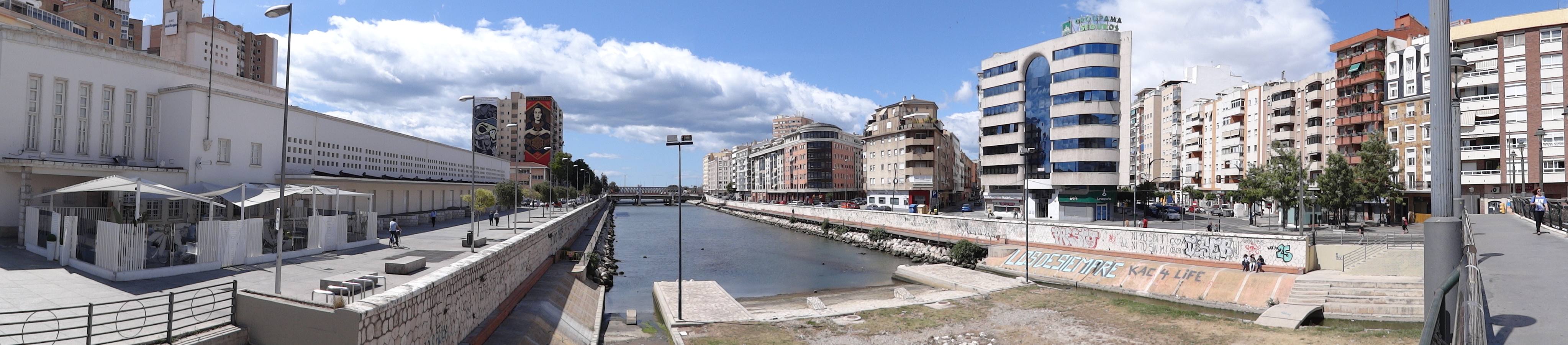 Málaga, a través de fotos panorámicas